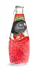 290ml chia seed drink with Strawberry Flavour